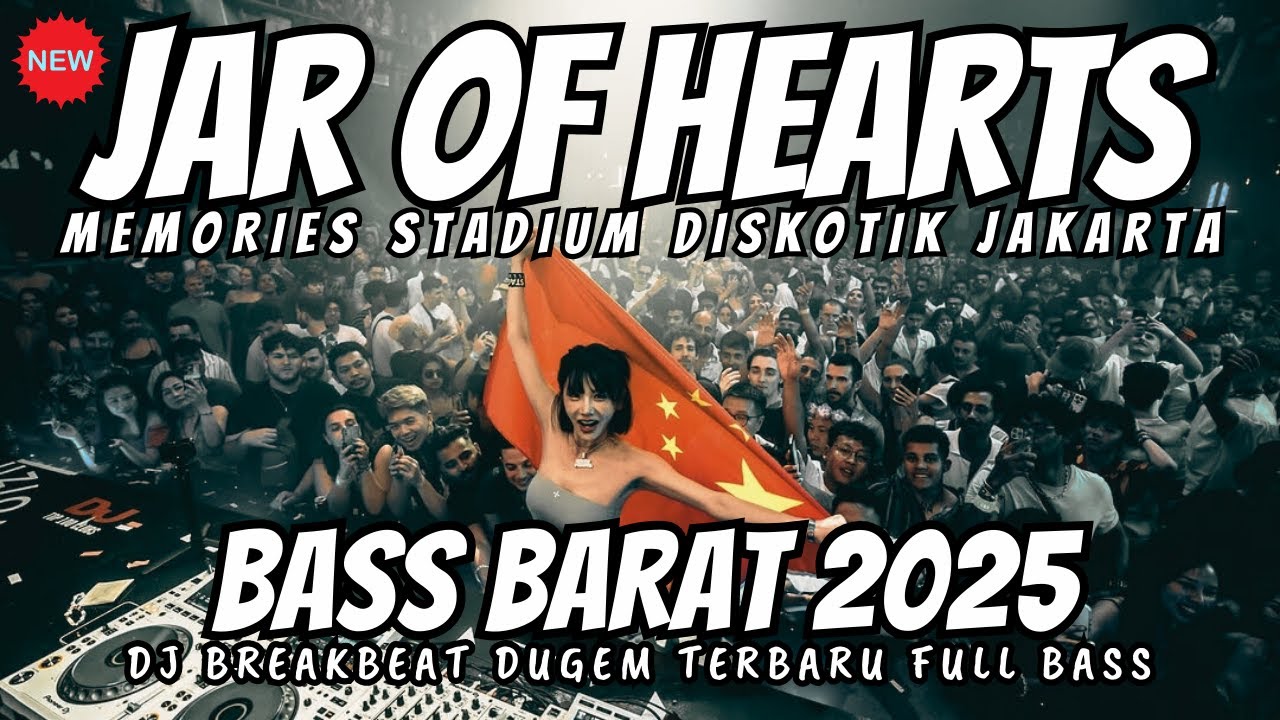 DJ JAR OF HEARTS BREAKBEAT REMIX FULL BASS - GIULIA NU REMIX - DJ BREAKBEAT 2025 FULL BASS BETON