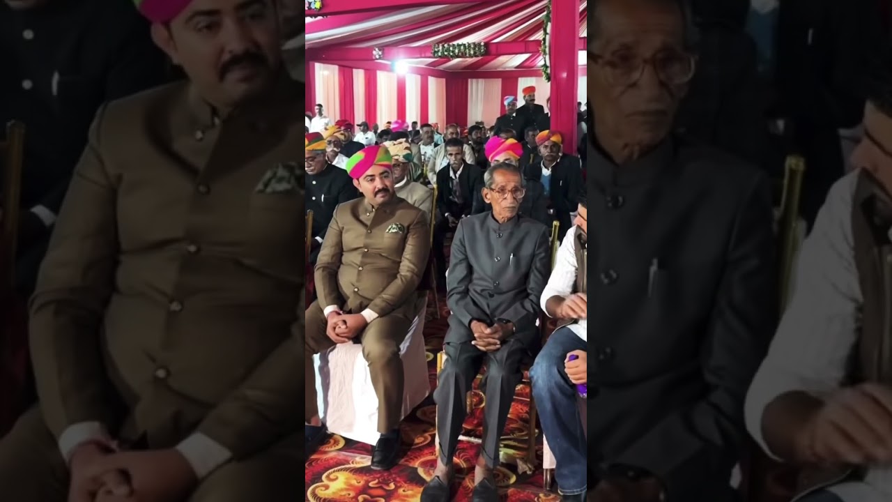 MLA sahab attend  marriage programme