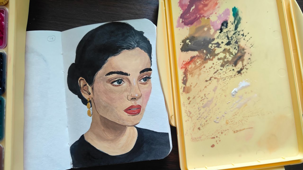 Improve Your Gouache Portraits with this technique 