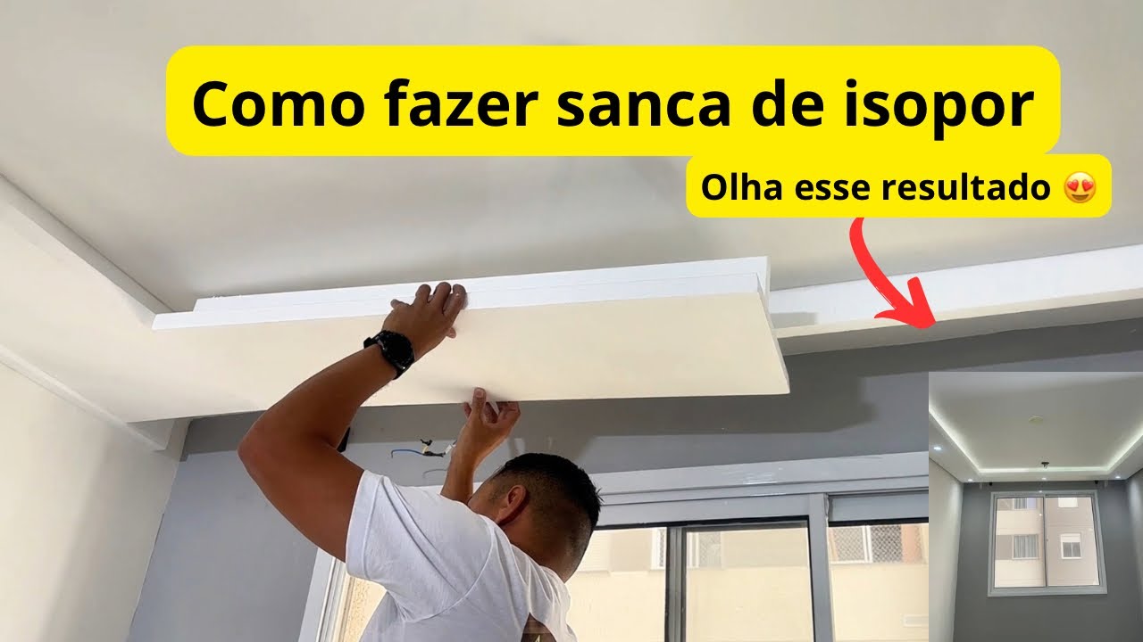 Passo a Passo para Instalar Sanca de Isopor em Sua Casa