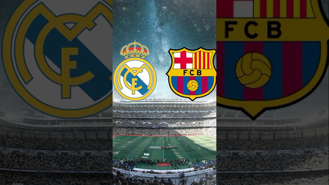 DONDE VER REAL MADRID VS BARCELONA 📺 EL CLASICO EN VIVO - LA LIGA GRATIS
