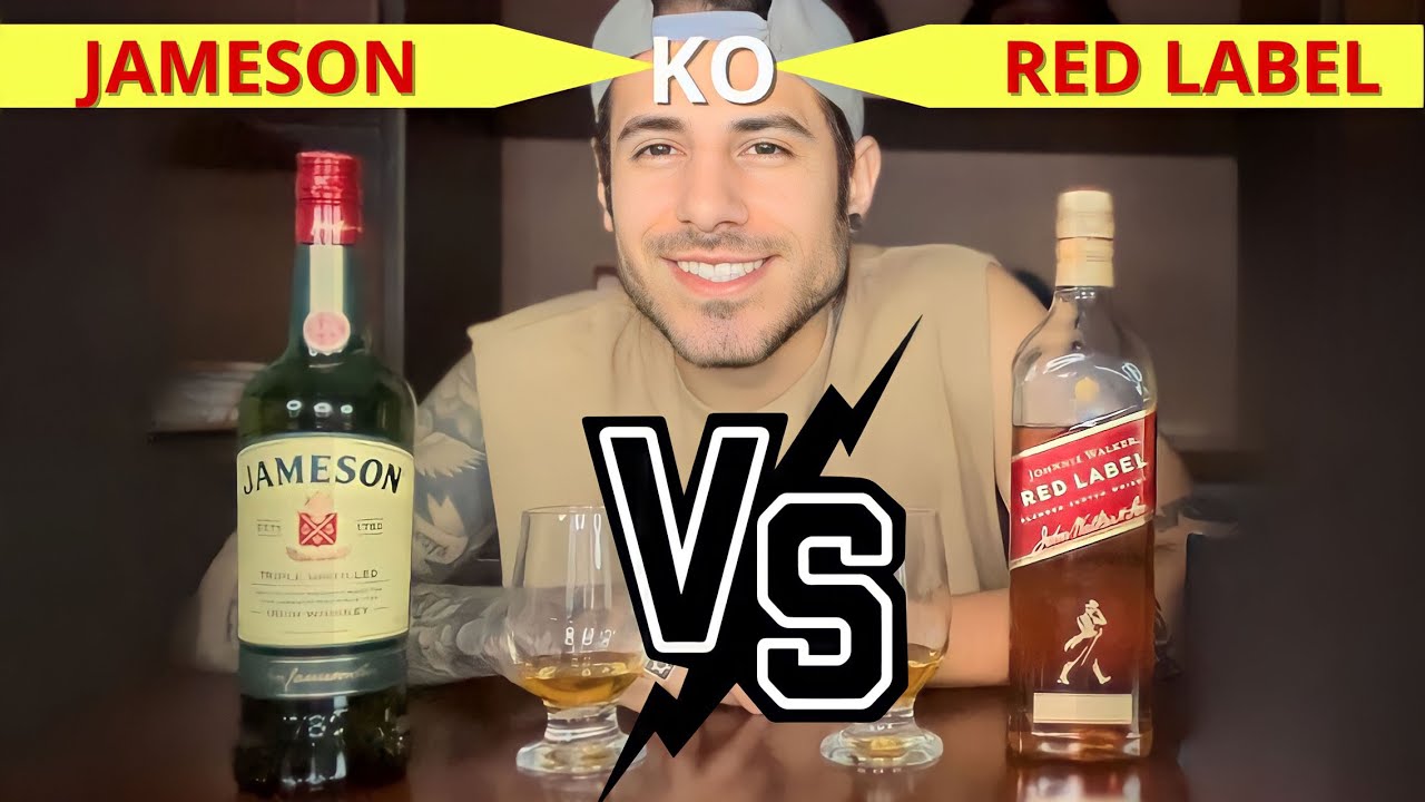 JAMESON VS RED LABEL - QUAL É O MELHOR ? 🥃