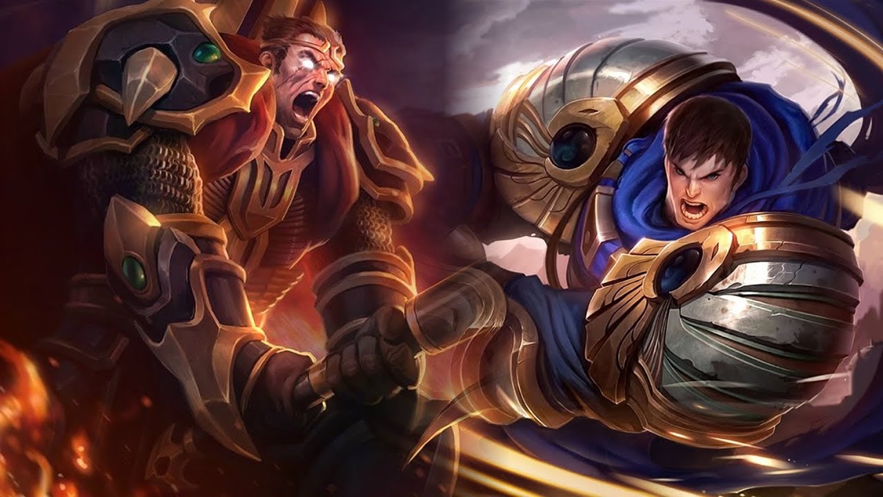 Garen vs Darius // Batalla de Rap de Campeones League Of Legends // Mediyak Ft Sora