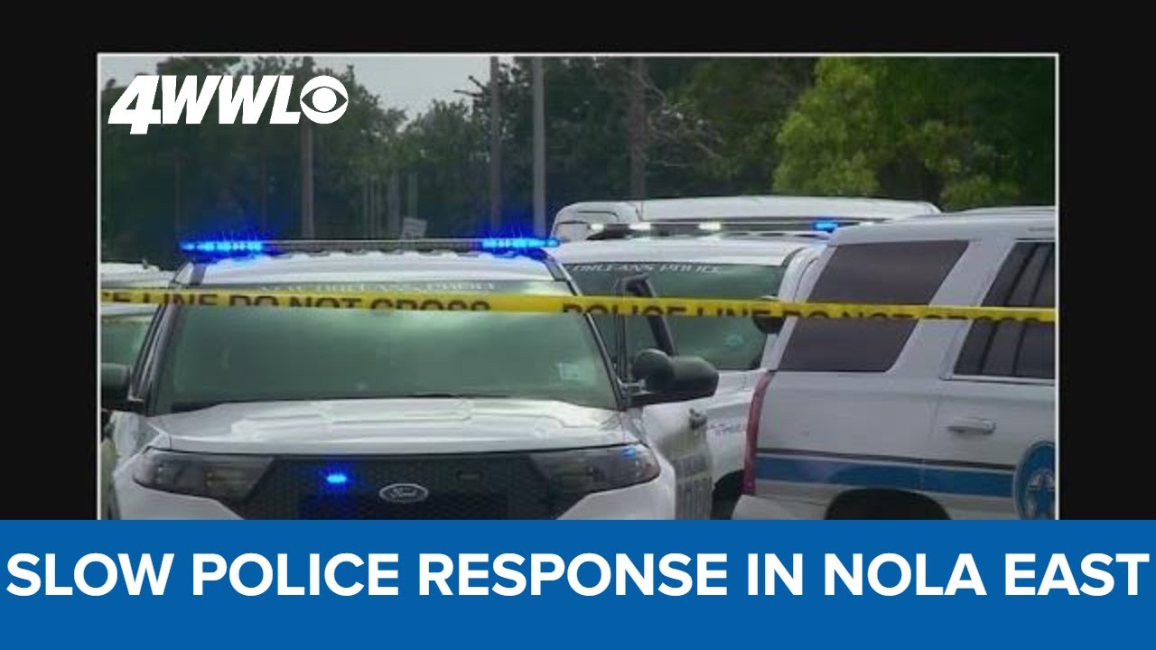 Why are police response times in New Orleans East so slow?