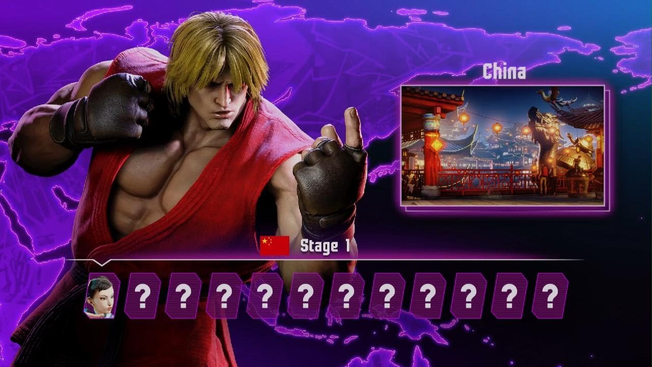 Street Fighter 6 Arcade Mode: Ken Masters