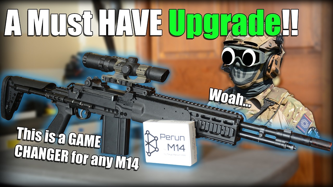 Винтовка M14 EBR получила СУЩЕСТВЕННОЕ обновление благодаря компании Perun Airsoft!!