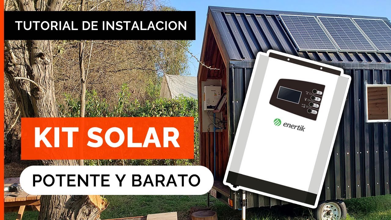 FREE ENERGY! 🌞 Powerful and Affordable Solar Kit (ideal for country homes) ENERTIK Inverter Charger