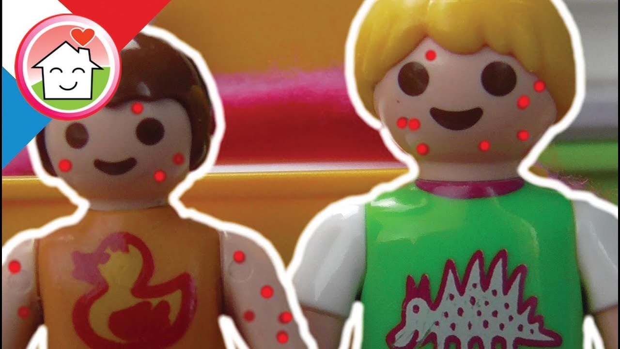 Playmobil en français la varicelle - La famille Hauser - film pour enfants