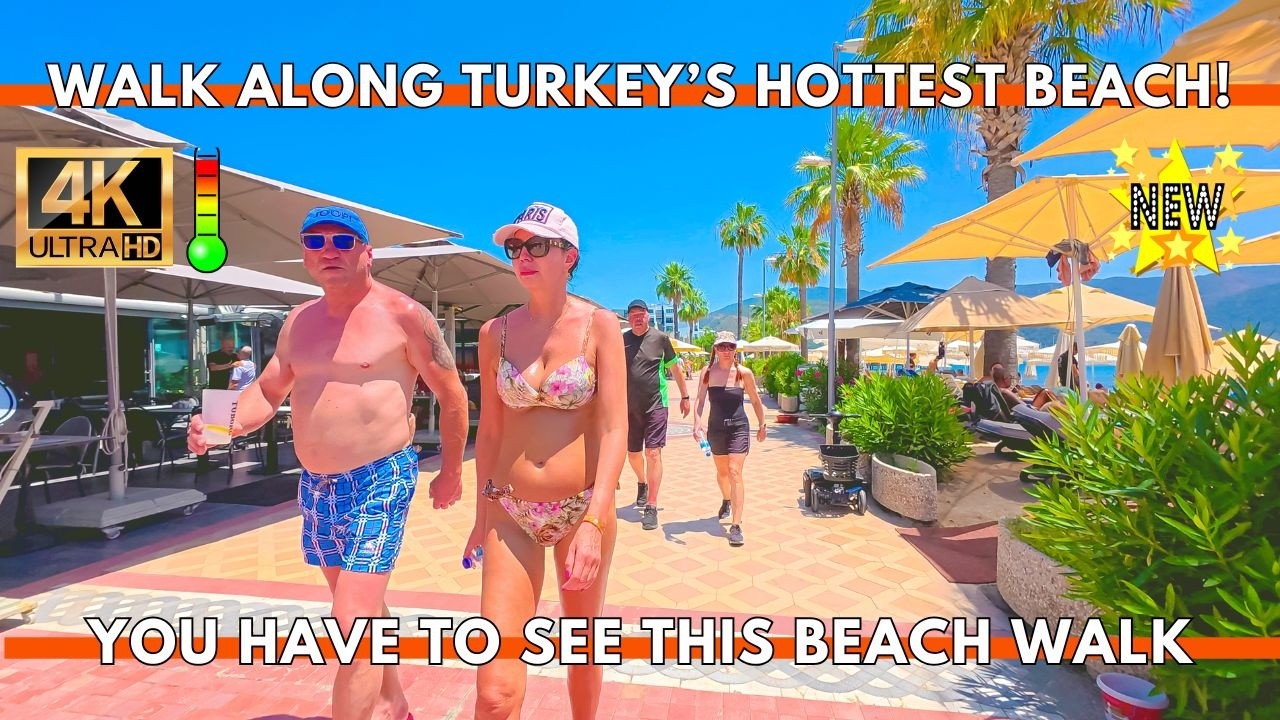 Marmaris Real Life 2025 | This Is How Summer Looks in Turkey – Beach Life & Beautiful Vibes in 4K