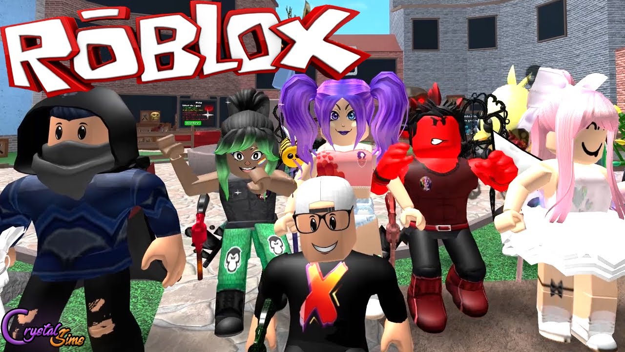 UNOS ME MATAN OTROS ME ABANDONAN Y NADIE ME QUIERE | MURDER MYSTERY ROBLOX | CRYSTALSIMS