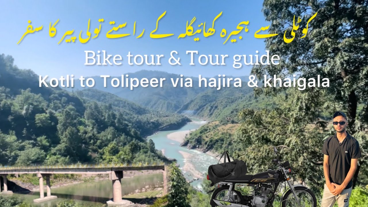 Kotli To Tolipeer Azad kashmir | Tolipeer bike tour | tolipeer new road|Tour guide | vlogs by Tayyab
