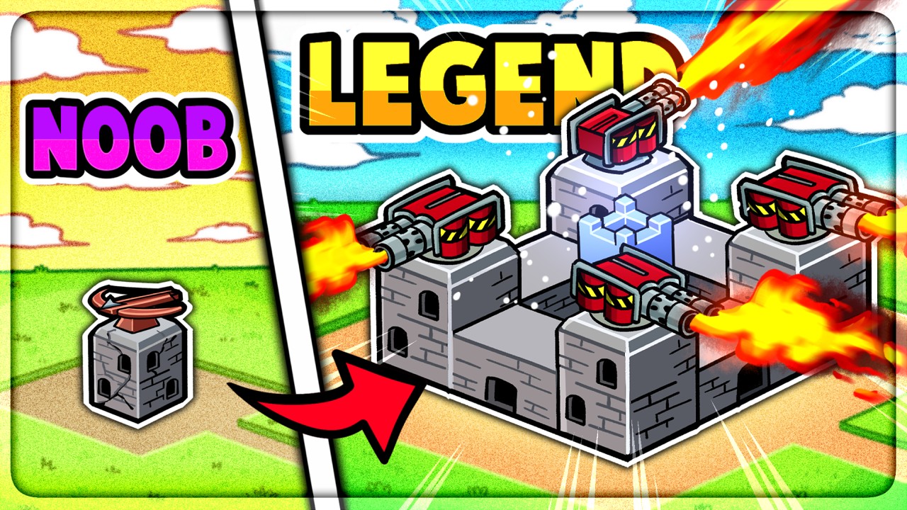 Upgrading The Most OVERPOWERED Flame Towers in Rogue Tower