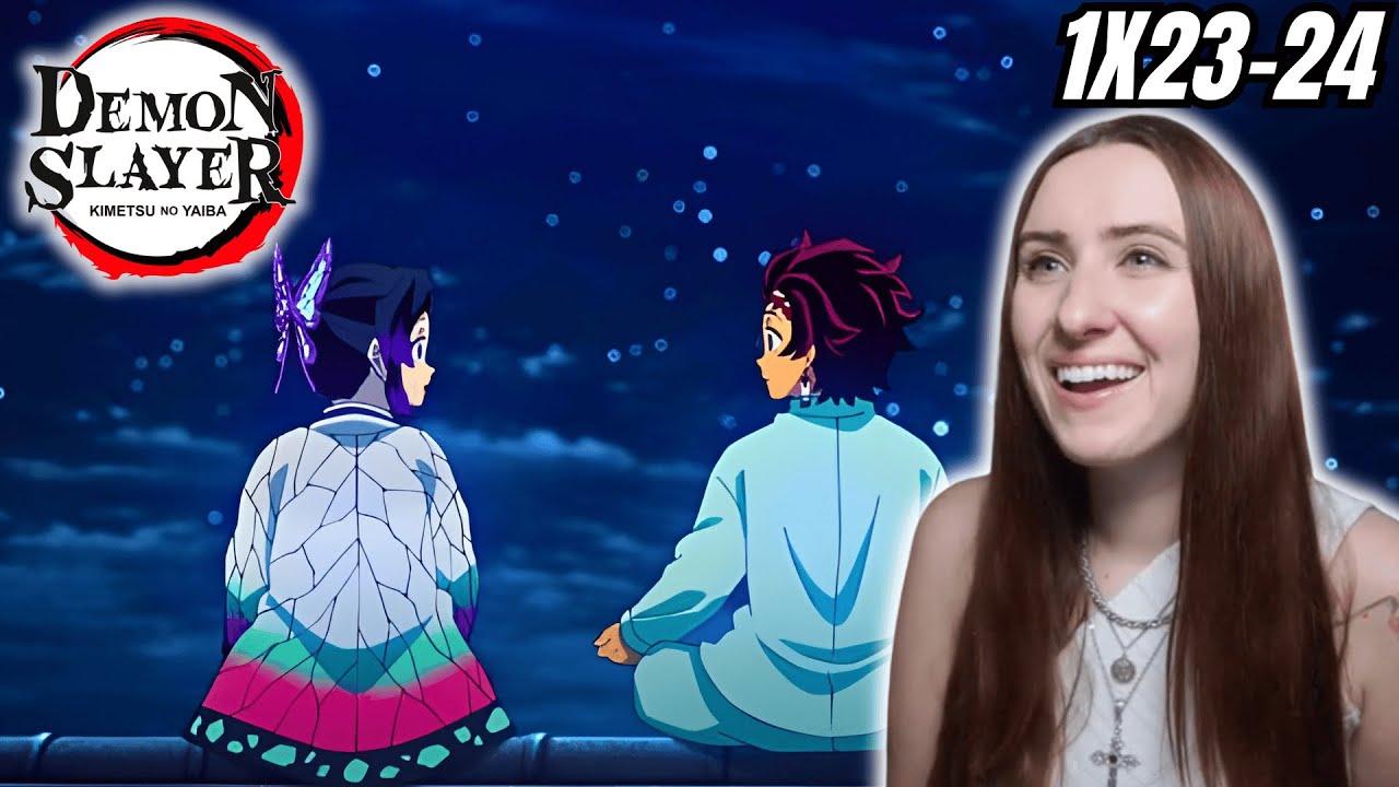 SHINOBU SPEAKS AHHH | Demon Slayer Season 1 Episode 23 - 24 Reaction