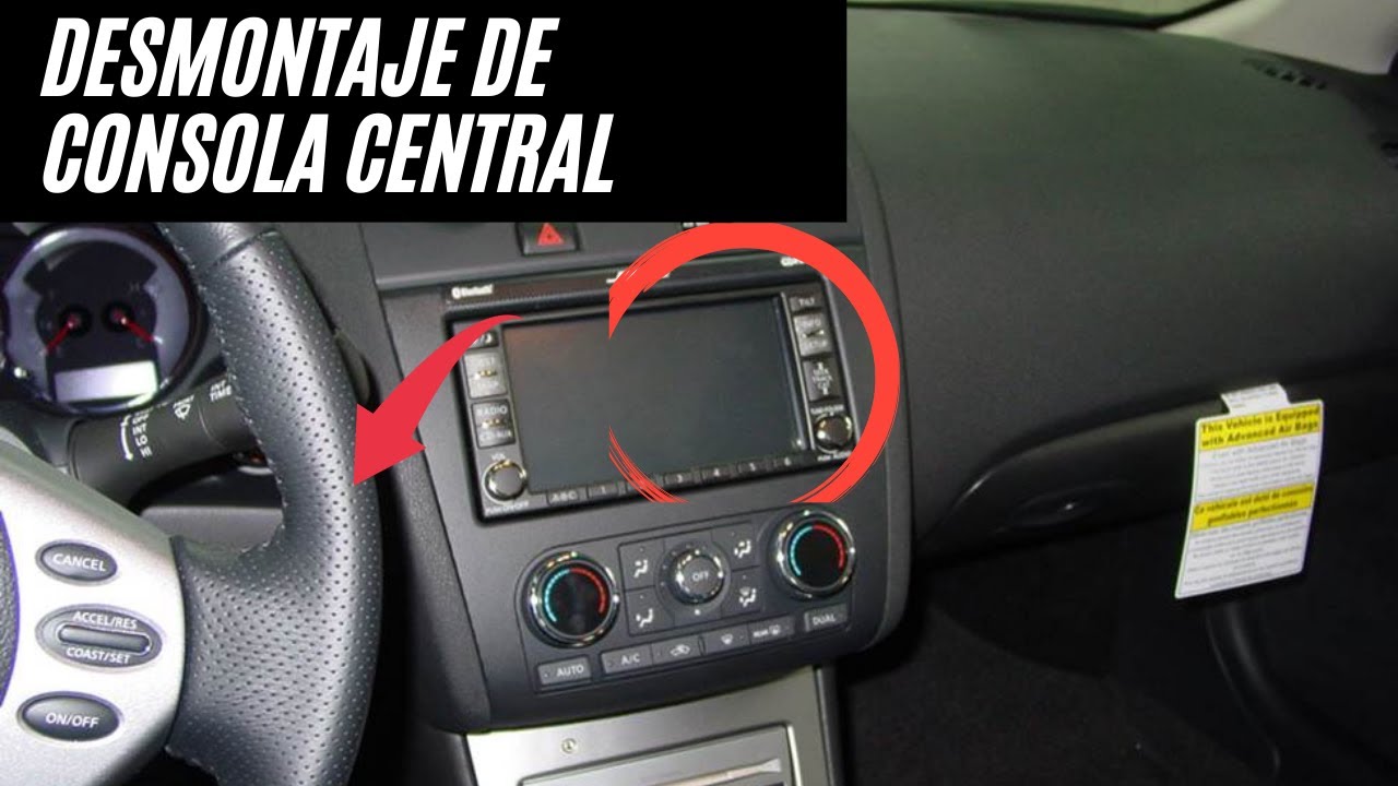 Como quitar el radio de un Nissan Altima