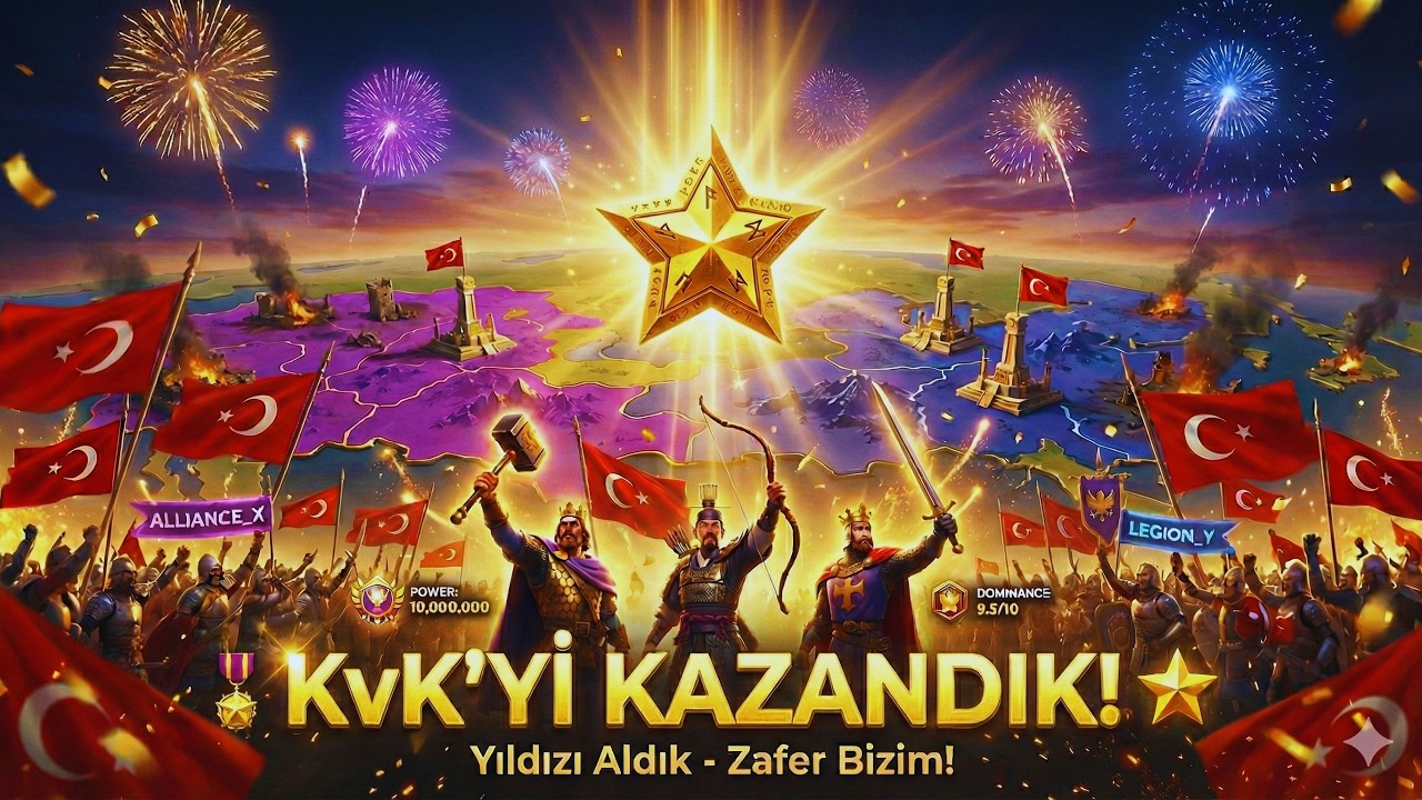 2897 - KVK WİN + YILDIZ ⭐ - KVK'MIZI KAZANDIK!
