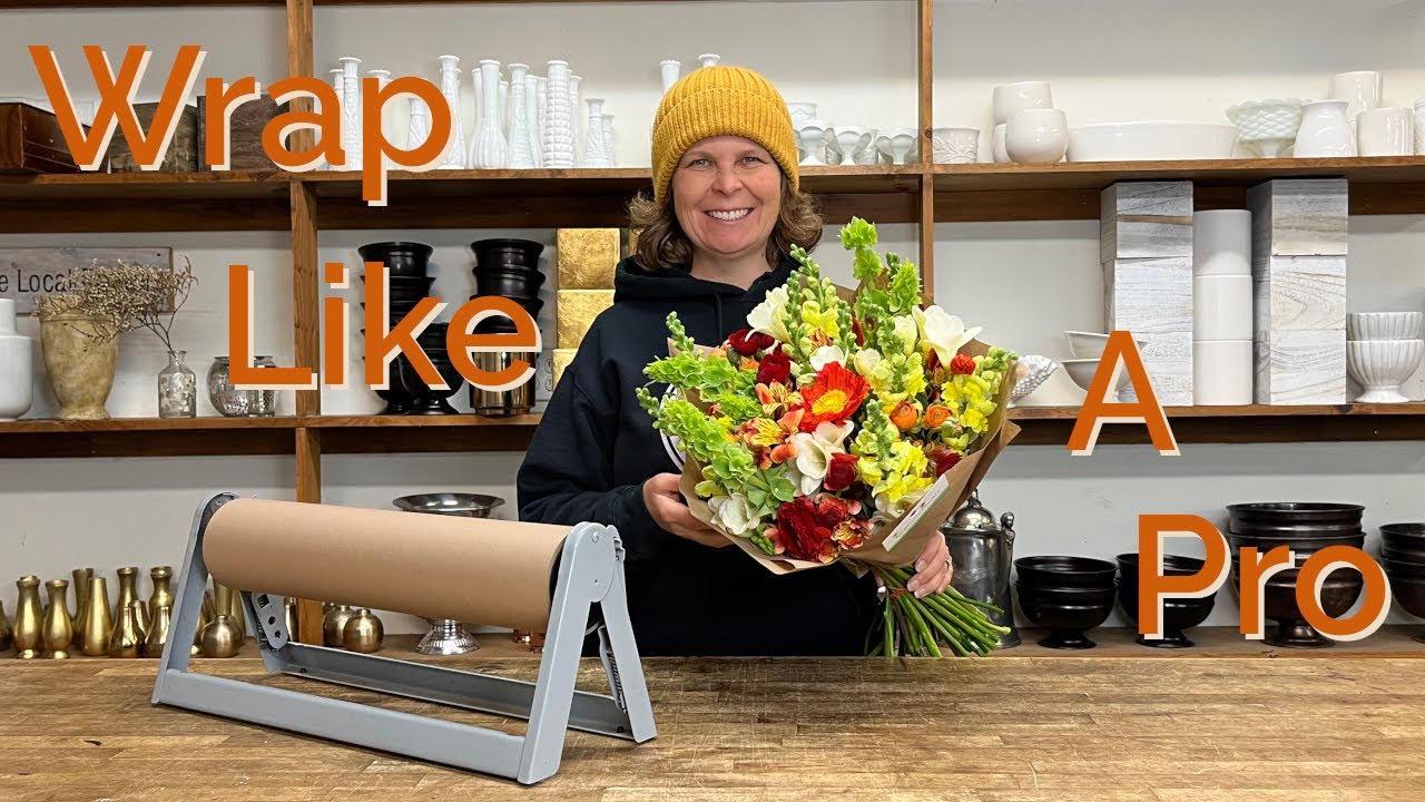Kraft Paper Wrap: The Secret to Studio-Style Bouquets