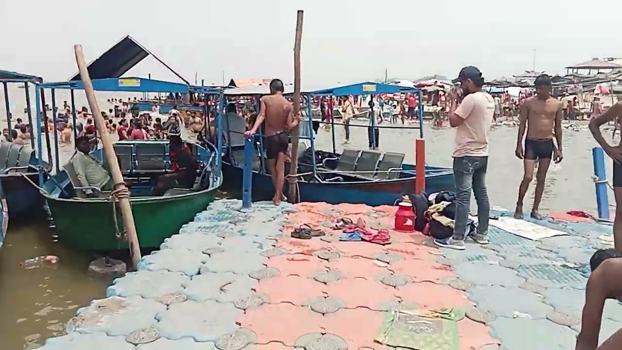 Brajghat Ganga Guru Purnima ke darshan#YouTube#trending