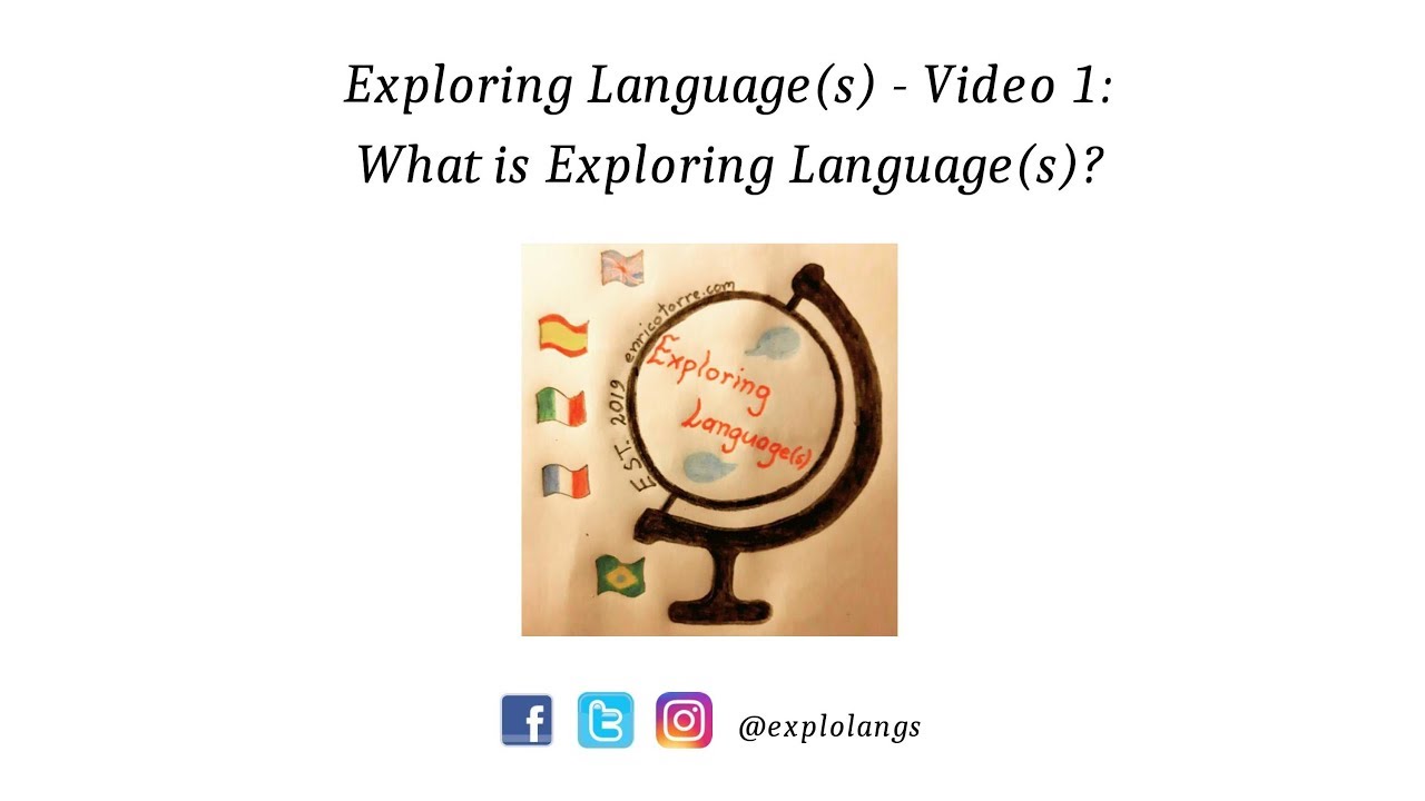 01. What is 'Exploring Language(s)'?