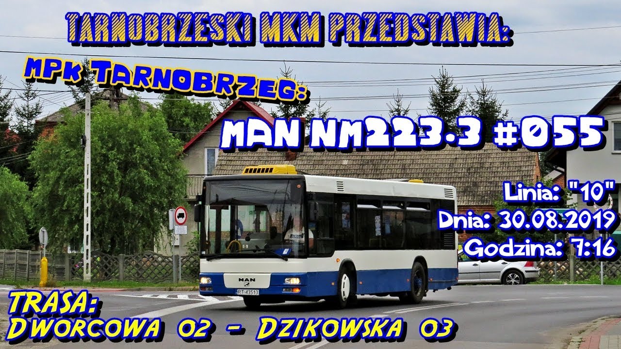 MPK Tarnobrzeg: MAN NM223.3 #055