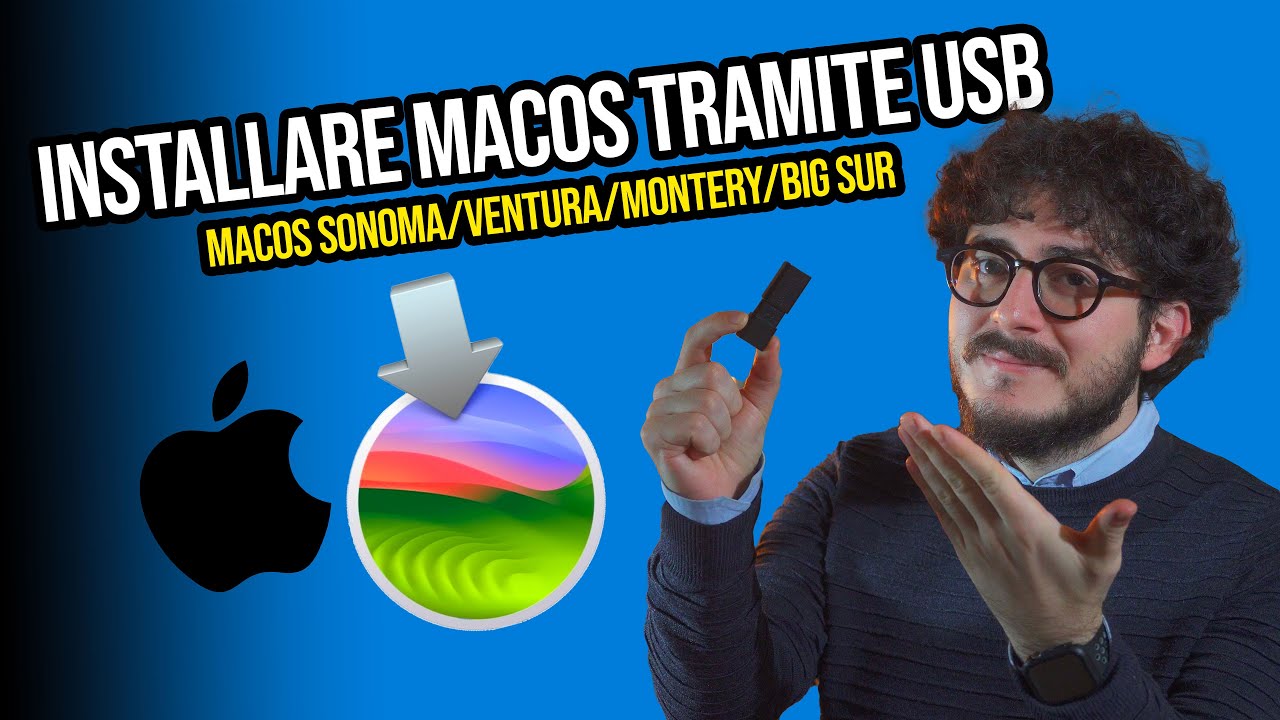 Creare un disco di avvio macOS -Installazione di macOS da USB | macOS Sonoma/Ventura/Montery/Big Sur