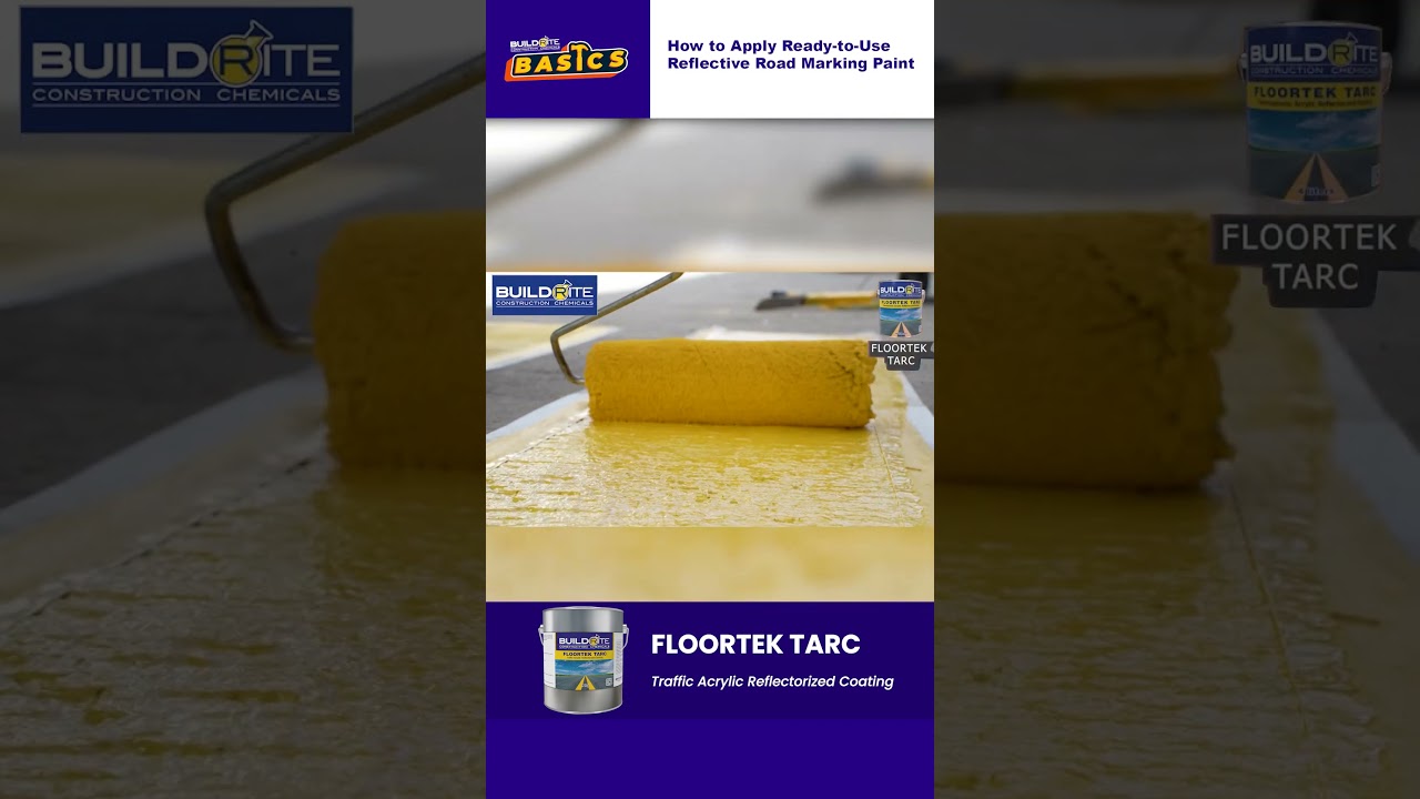 How to Apply Ready-to-Use Reflective Road Marking Paint
