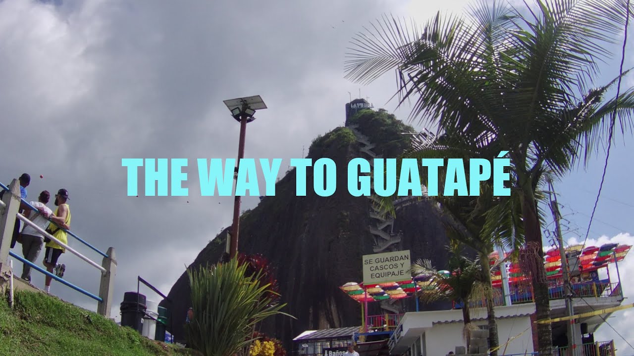 MEDELLÍN AIRPORT - RIONEGRO - GUATAPÉ (PEÑÓN!) | 🇨🇴 2024 FULL WALKING TOUR (4K)