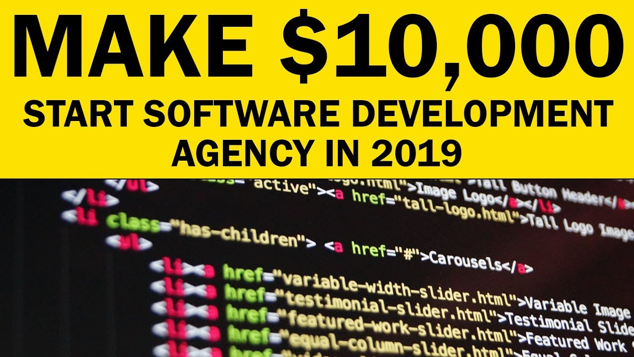 Software Development Agency; EARN $10,000/Month