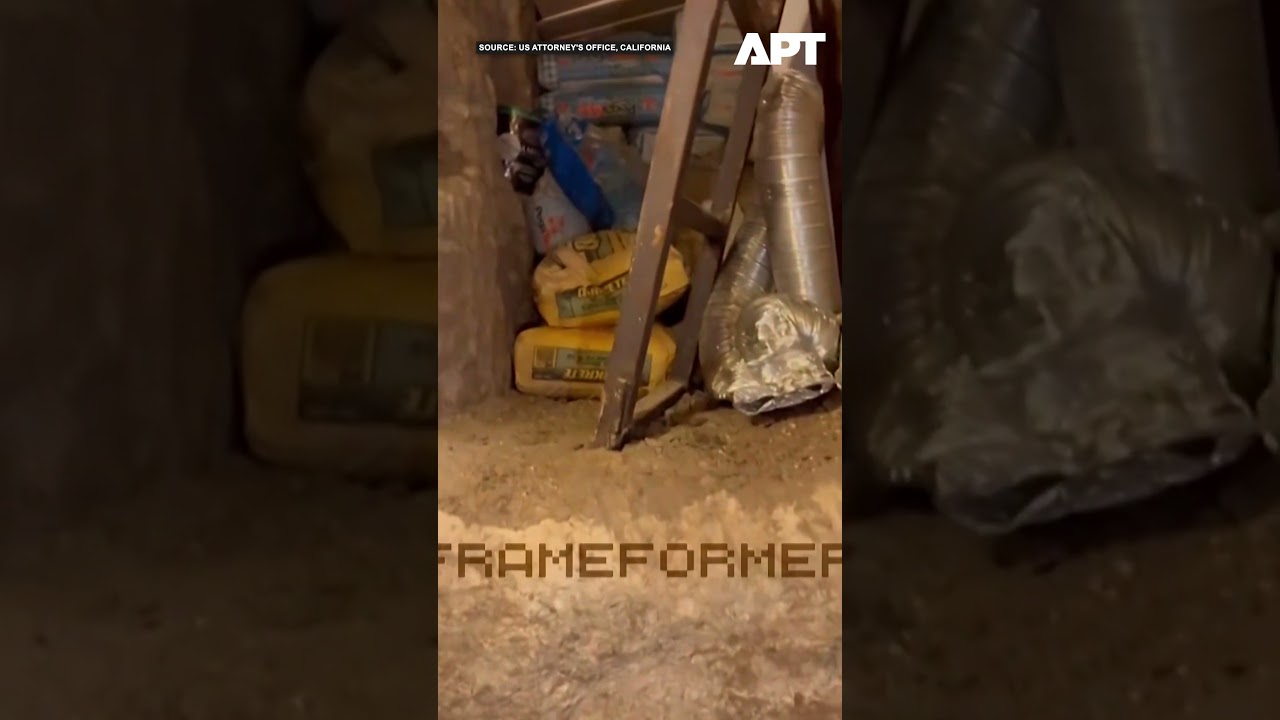 US Uncovers &lsquo;Sophisticated&rsquo; Cross-Border Drug Tunnel From Mexico to San Diego | APT