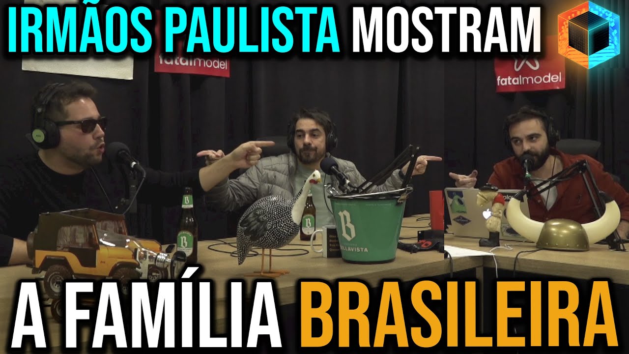 Irmãos Paulista mostram como é a FAMÍLIA BRASILEIRA | Cortes do Caixa Preta