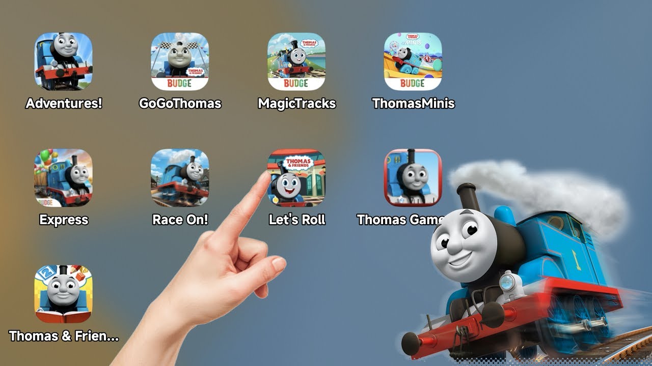 Thomas & Friends Adventures,GoGo Thomas,Magic Tracks,Thomas Minis,Thomas Game Pack,Thomas Let's Roll