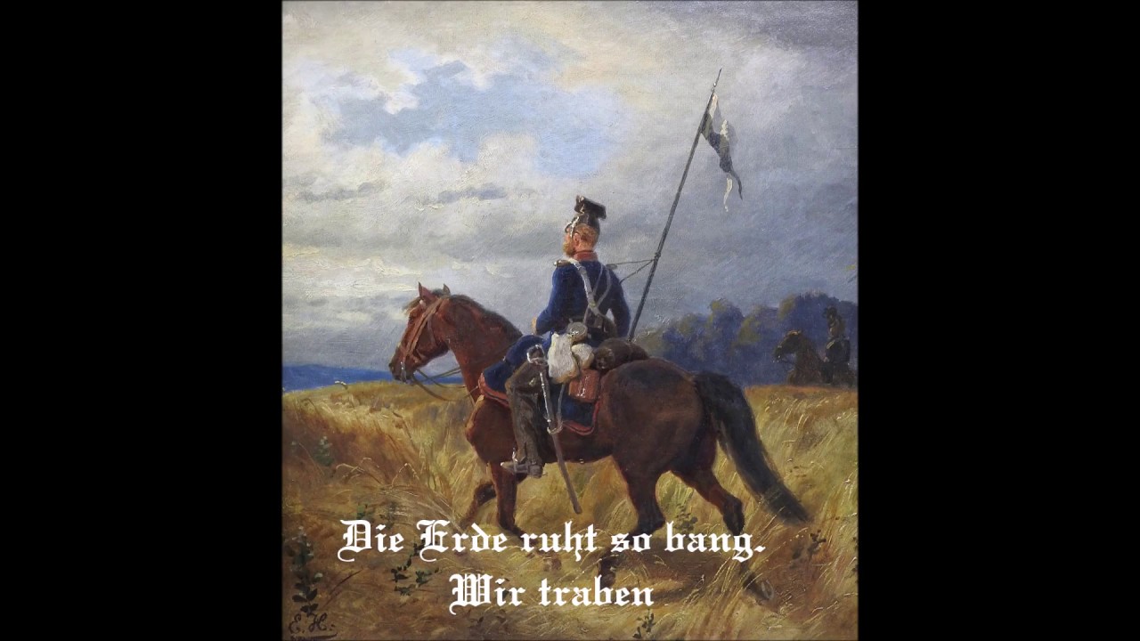 Es tropft von Helm und Säbel + Text