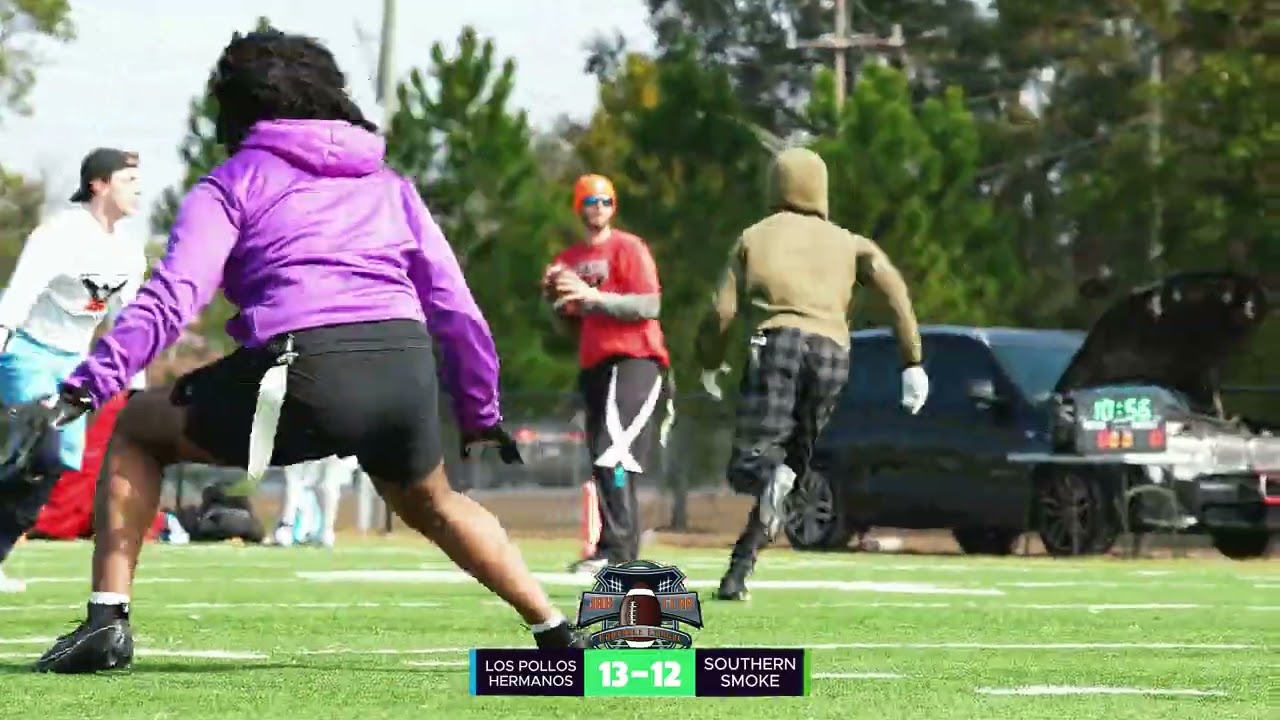 WEEK 3 JAX FLAG FOOTBALL LEAGUE SEASON 61: LOS POLLOS HERMANOS vs SOUTHERN SMOKE