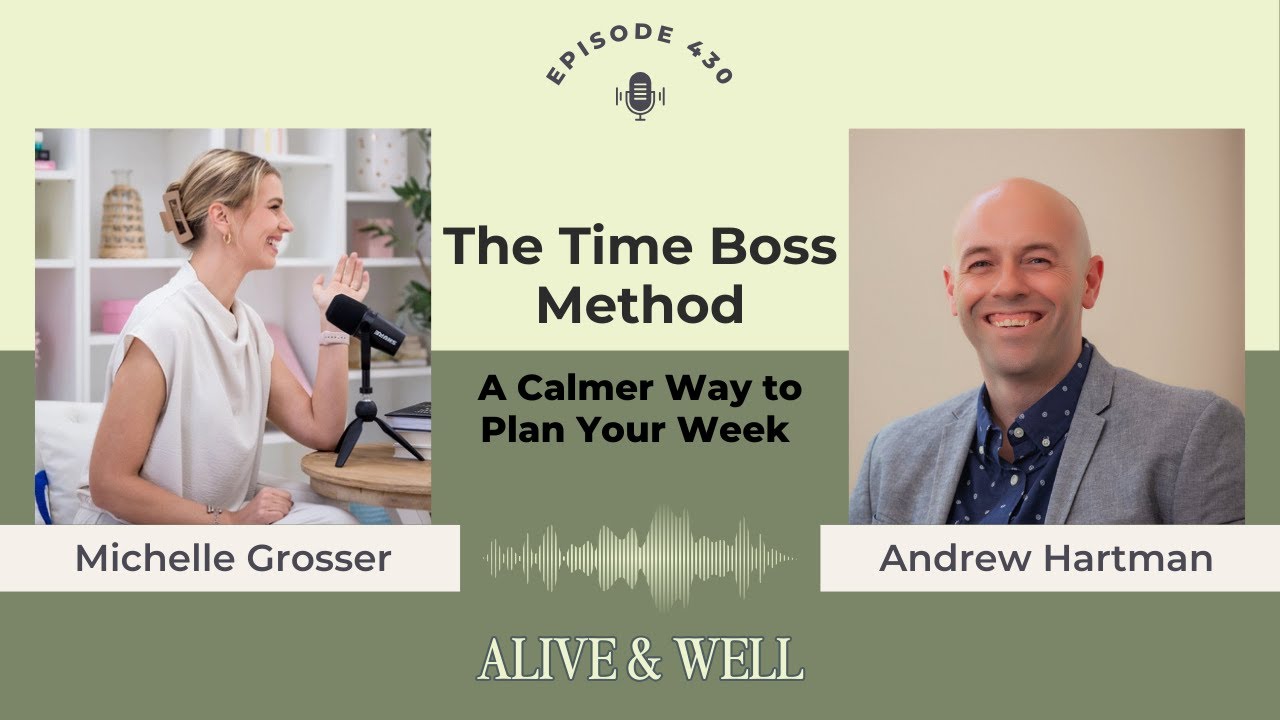 The Time Boss Method: A Calmer Way to Plan Your Week (That Actually Works)