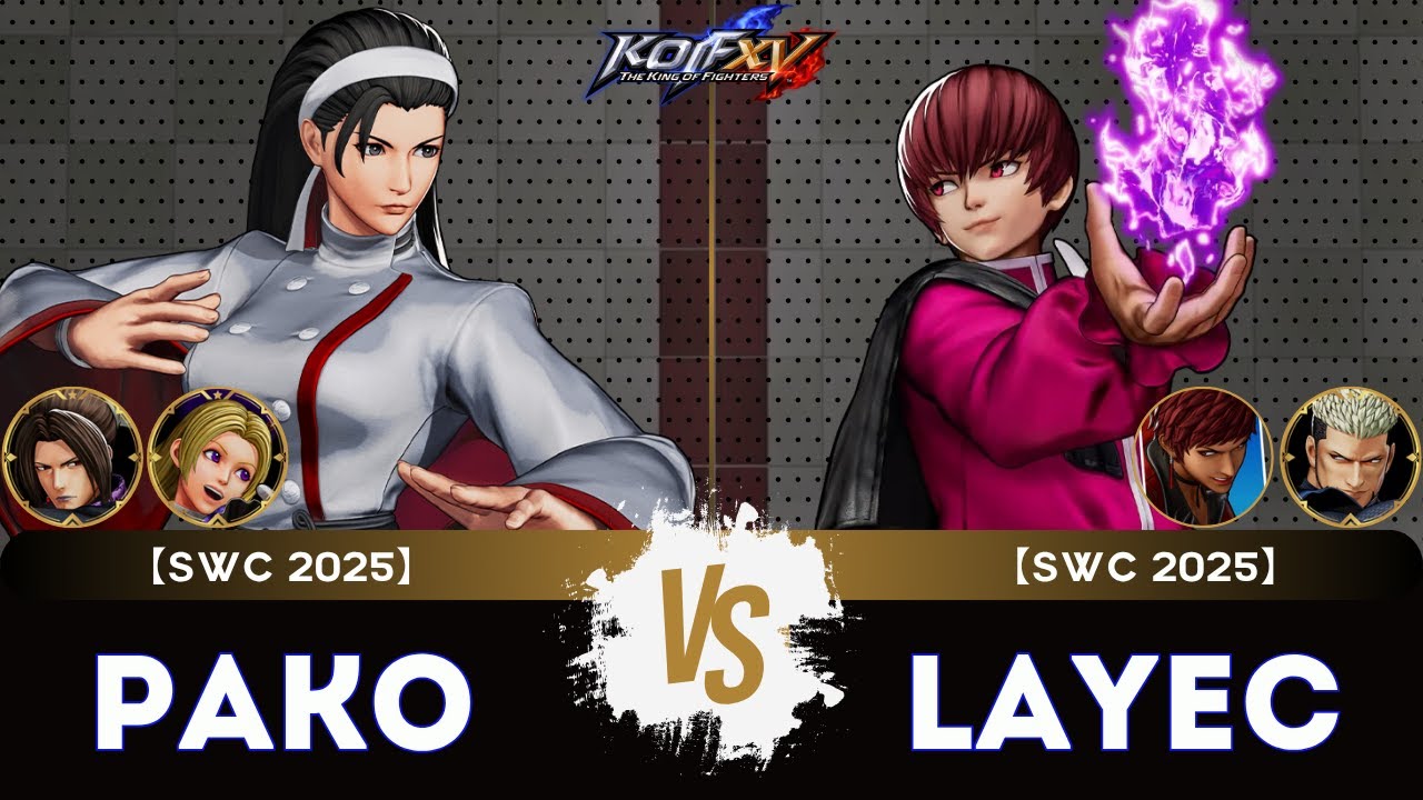 KOF XV🎞️PAKO (Hinako/Duo Lon/Chizuru) vs LAYEC (Vice/Goenitz/O.Chris) 🎞️Replay Match - Part 1