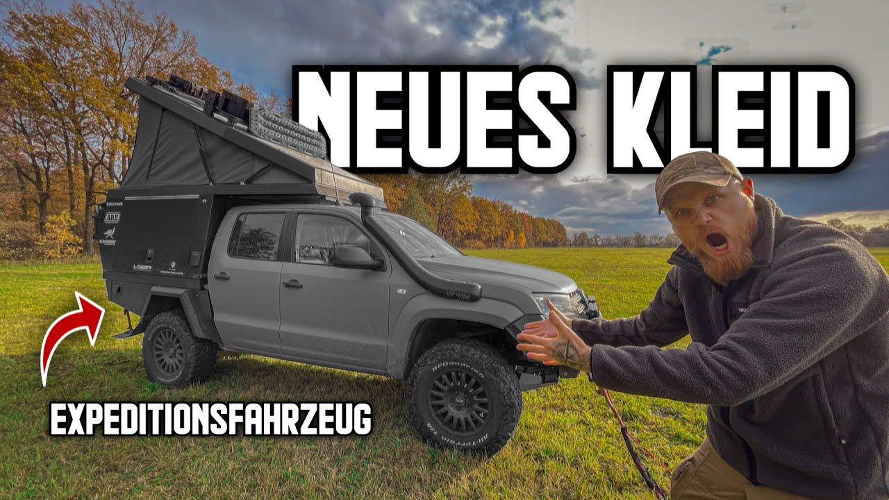 MEIN EXPEDITIONSPICKUP WIRD FOLIERT! Von Folienprinz!