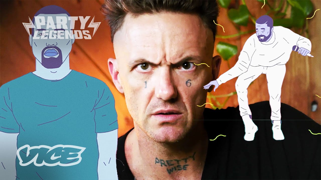 The Time Kanye and Ninja of Die Antwoord Played Basketball at Drake's | PARTY LEGENDS