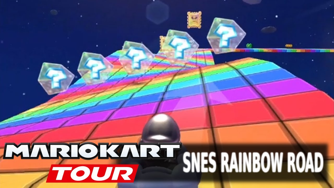Space Tour 2023 - Dixie Kong Cup - SNES Rainbow Road | Mario Kart Tour | Ep. 27