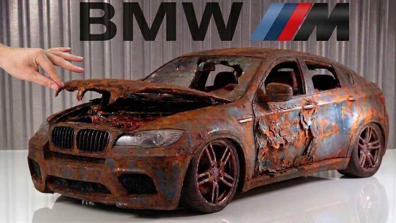 Реставрация заброшенного BMW X6 | Ремонт и оживление этого BMW X6