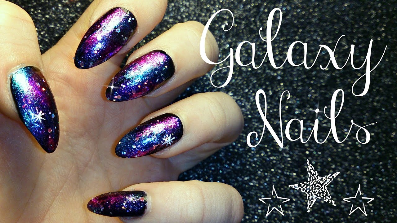 Easy Galaxy Nail Tutorial