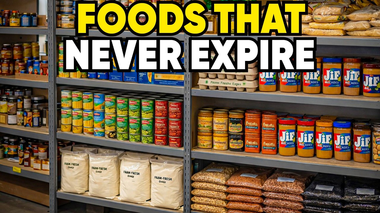 18 незаменимых продуктов, которые НИКОГДА НЕ ПОРТЯТСЯ!