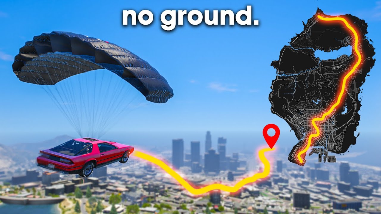 How Far Can You Travel Without Touching The Ground In GTA 5?