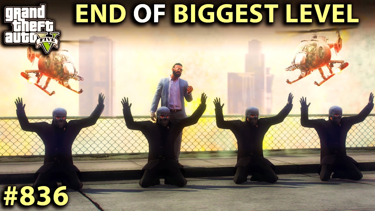 GTA 5 : The Biggest Level of The Mafia Ghost Warriors Game is Over GTA 5 GAMEPLAY 
