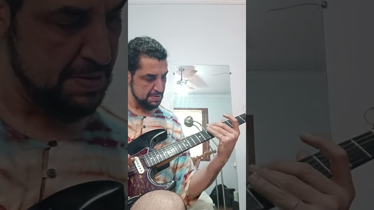 Slide Blues Guitar improvisation( Shello Silveira)