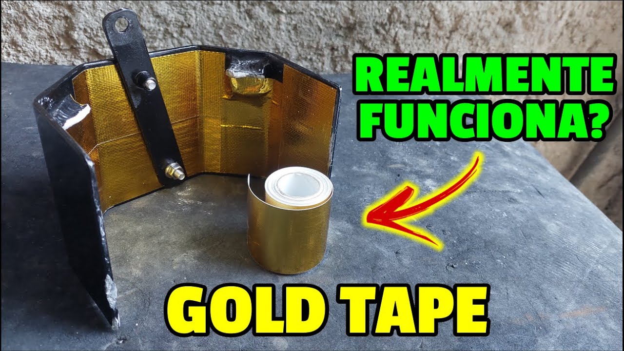 GOLD TAPE OU PROTEÇÃO TÉRMICA REALMENTE FUNCIONA?