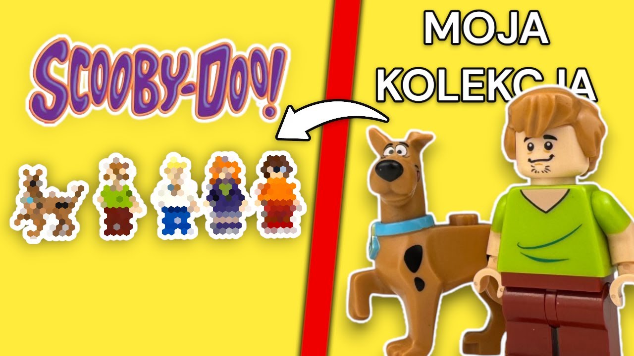 Moja kolekcja figurek z Lego Scooby-Doo !