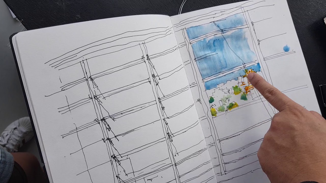 Drawing the City using Window Frames as Views