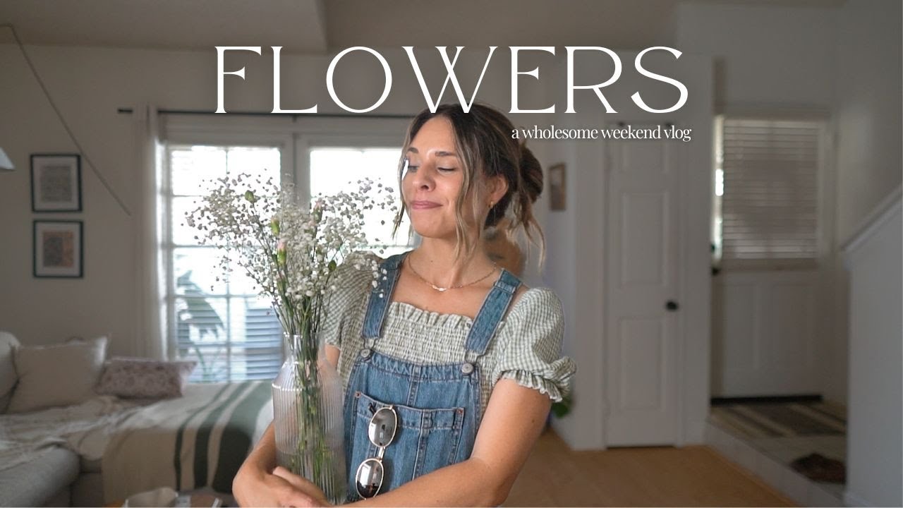Weekend in the life vlog: baby shower + wedding updates + packing my speech bag 💐👜