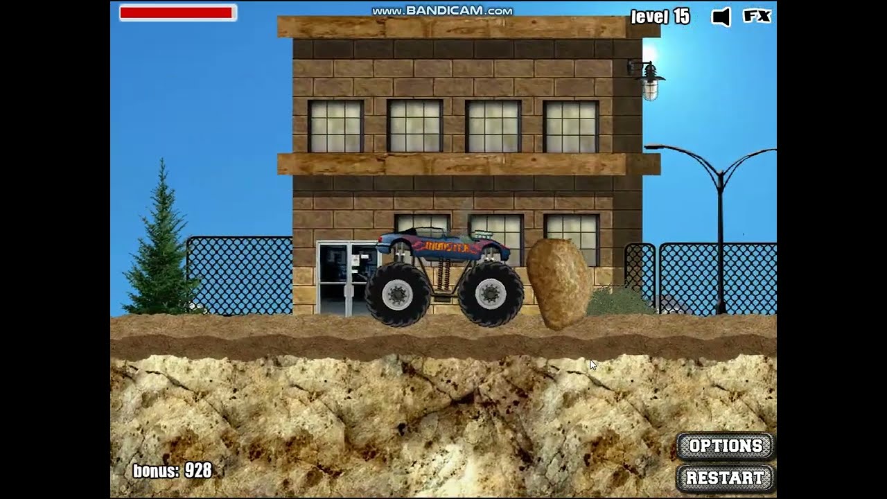 Monster Truck Demolisher Levels 1-24