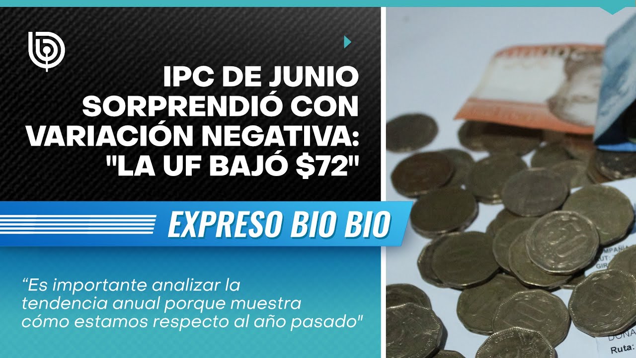 IPC de junio sorprendi&oacute; con variaci&oacute;n negativa: 