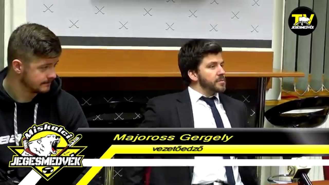 MOL Liga döntő: Miskolci Jegesmedvék - HC Nové Zámky 2015.03.11. (edzői nyilatkozat)
